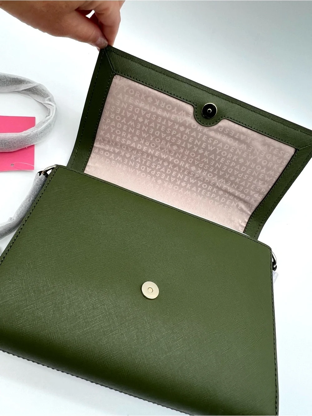 NWT Kate Spade Cove Street Dody Sapling Green Leather Crossbody WKRU5362